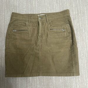 LOFT corduroy skirt